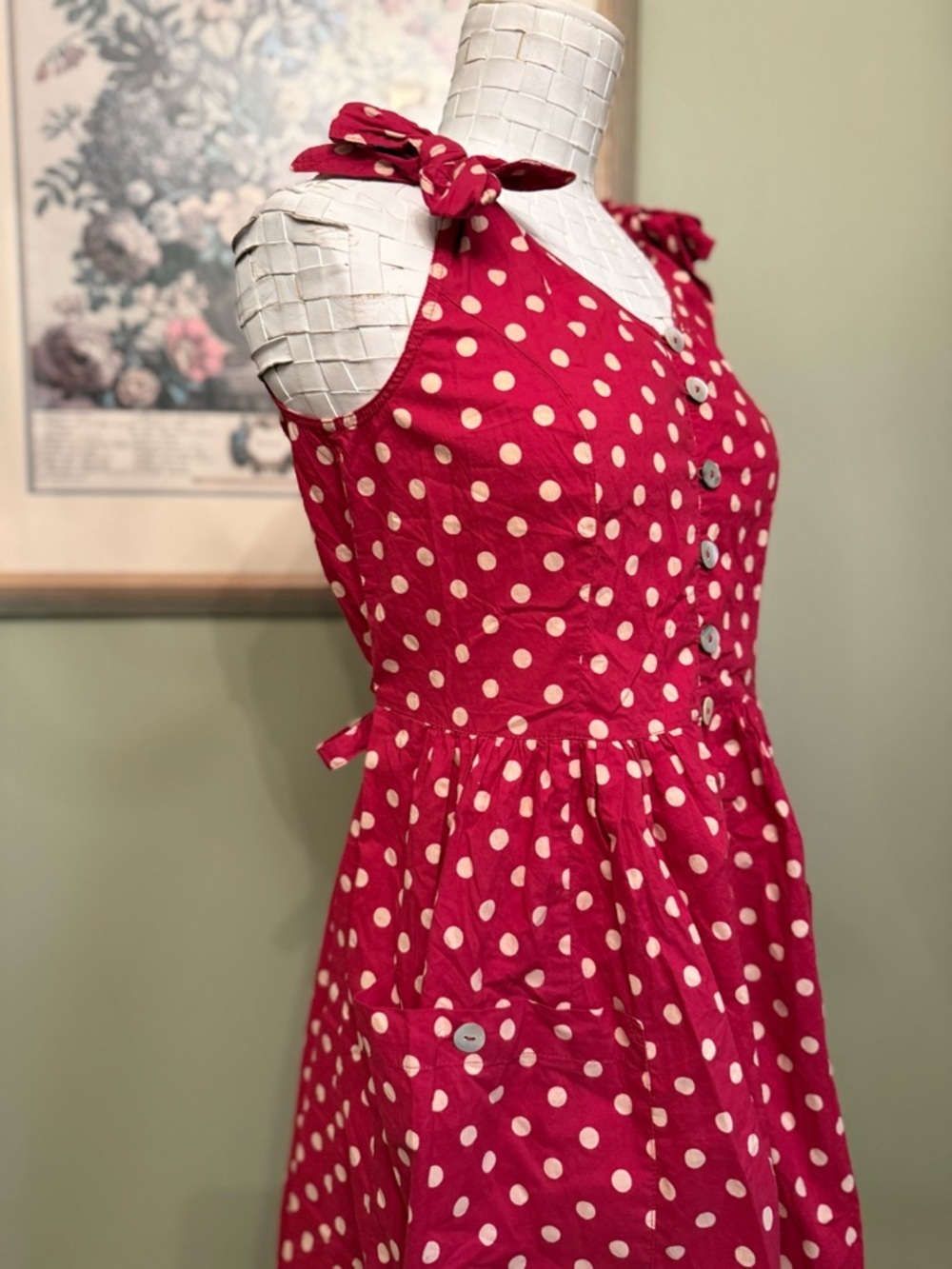 April Cornell Molly Polka Dot Dress - Picture 15 of 15